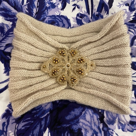 Tasha Accessories - Beaded Winter Headband
